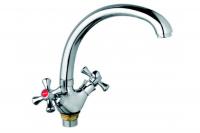 Смеситель для кухни Rainsberg R5813F-6 двухручковый 