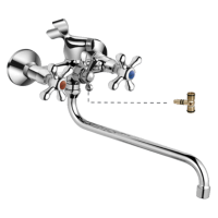 Смеситель для ванны OUTE T5023C 