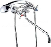 Смеситель для ванны BOOU BA5318-3-C007-B702 двухручковый латунь