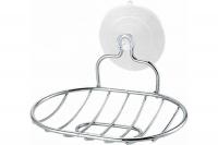 Мыльница на присоске "Рыжий кот" овальная