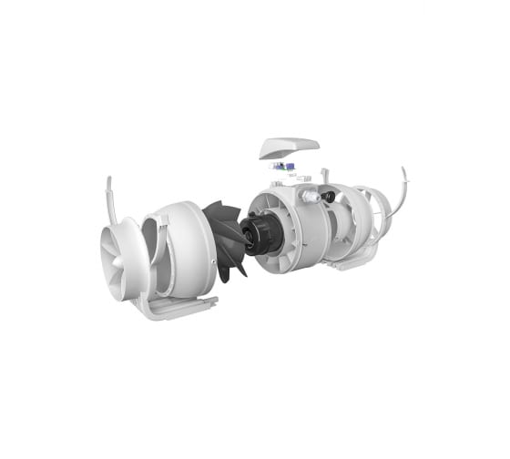 Вентилятор Ф125 ERA TYPHOON канальный с креплением 2 скорости 