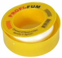 Фум лента PROFI-FUM 10м х 12мм х 0,75мм