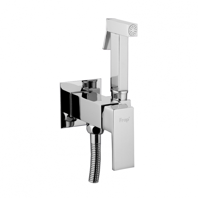 Смеситель встроенный FRAP F7506 с гигиеническим душем 