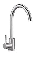 Смеситель для кухни Solone EZA4-D090PT нержавеющий