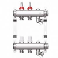 Коллекторная группа "1" STI 2 вых c расходомерами и воздухоотводчиками