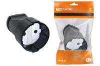 Кабельная розетка ТDМ SQ1806-0130 черная