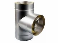 Сэндвич тройник 90° Ф250*350 нерж. FERRUM