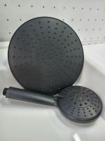 Комплект леек для душевой системы LEMEN P201E черный, матовый