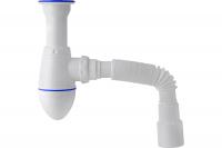 Сифон для умывальника 1 1/2 Y 120 UNICORN прямоточный