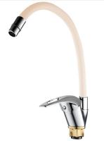 Смеситель для кухни DIONIS DNE8-KX-113 гибкий бежевый излив