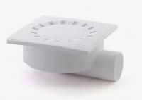 Трап РТП 15*15 Ф110 горизонтальный пластиковая решетка сухой 