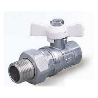 Кран шаровый 1 бабочка г/ш STI c американкой