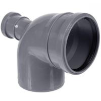 Канализационный отвод 110/50/90 с выходом назад