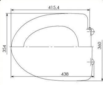 Сиденье для унитаза СУ 69.01.00 (Версия)