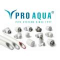 Трубы и фитинги из полипропилена PRO AQUA белый Трубы и фитинги из полипропилена PRO AQUA белый