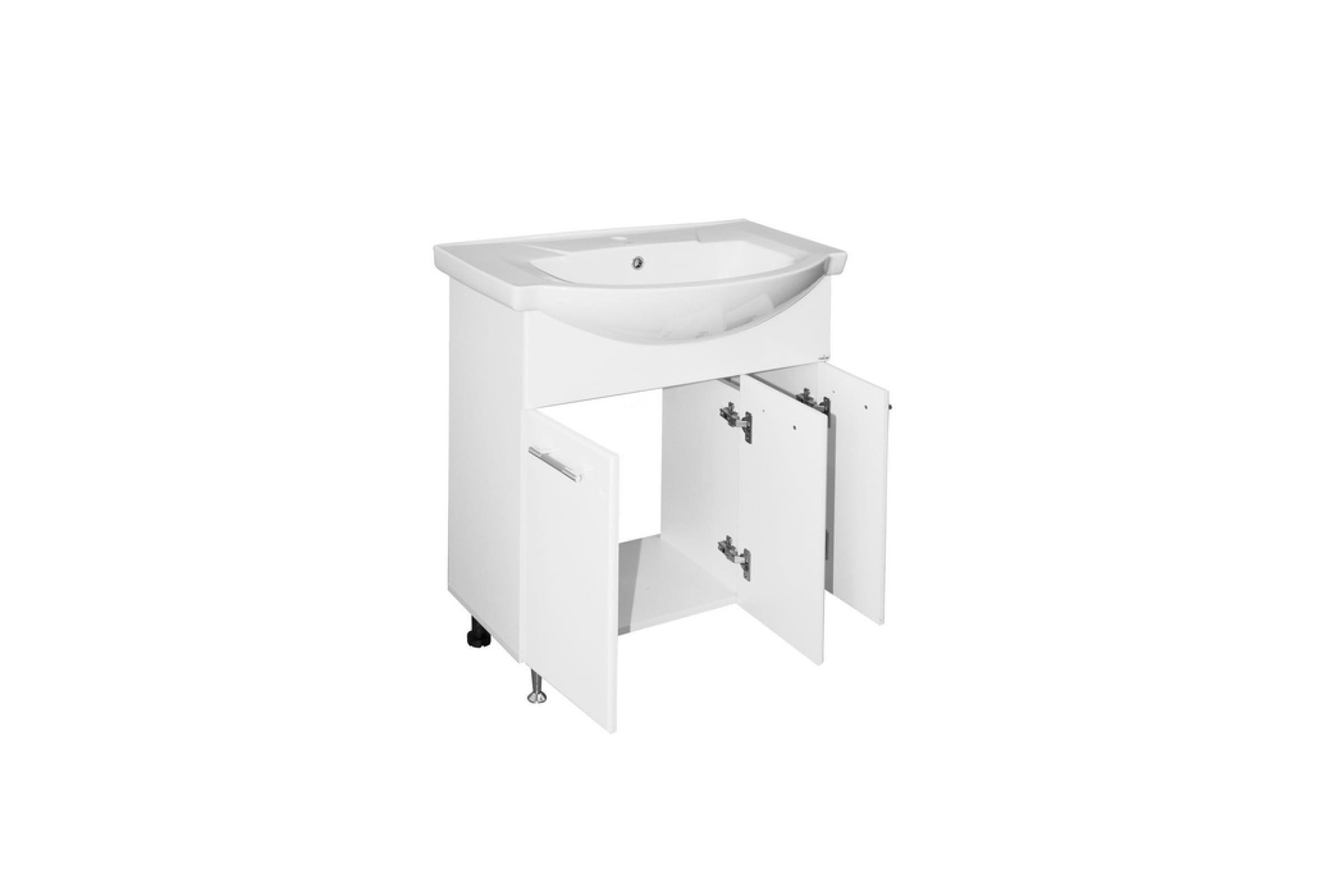 Тумба MIXLINE ВЕГА-75 с умывальником BEST-75