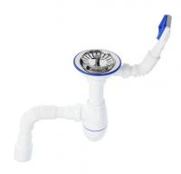 Сифон 3 1/2 В 425 Р UNICORN с прямоугольным переливом