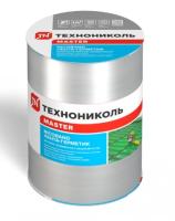 Лента битумная ТЕХНОНИКОЛЬ для кровли 15см*3м самоклеящаяся серебристый