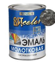 Эмаль молотковая ВИТcolor темно-серый 0,8 кг 