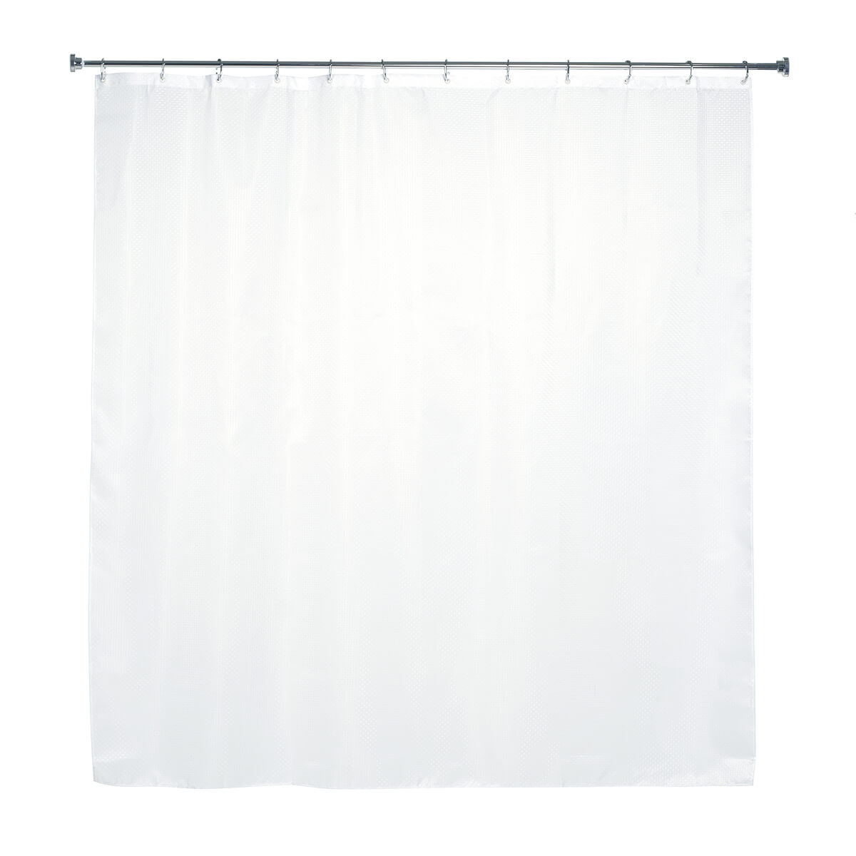 Шторка для ванной 180*180 РМС ШП-04Б белая