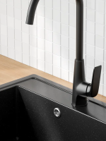 Смеситель для кухни РМС PL7BL-017F пластик ABS черный