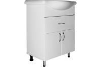 Тумба MIXLINE МИСТРАЛЬ-60 с умывальником АРГО 60