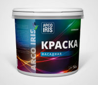Краска фасадная ARCO IRIS супербелая 14 кг