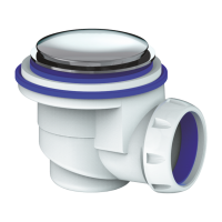 Сифон для душевого поддона 1 1/2 G422E UNICORN с клик-кляк 