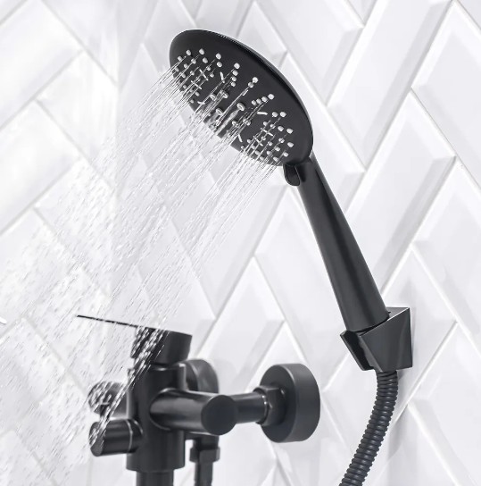 Смеситель для ванны РМС SUS124BL-006EP черный