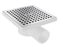 Трап NOVA 5126 решетка нерж 15*15 горизонт. выпуск комбинированный затвор