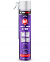 Пена монтажная DONEWELL 55 бытовая с трубочкой
