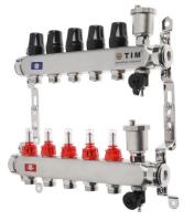 Коллекторная группа "1" TIM 5 выходов c расходомерами