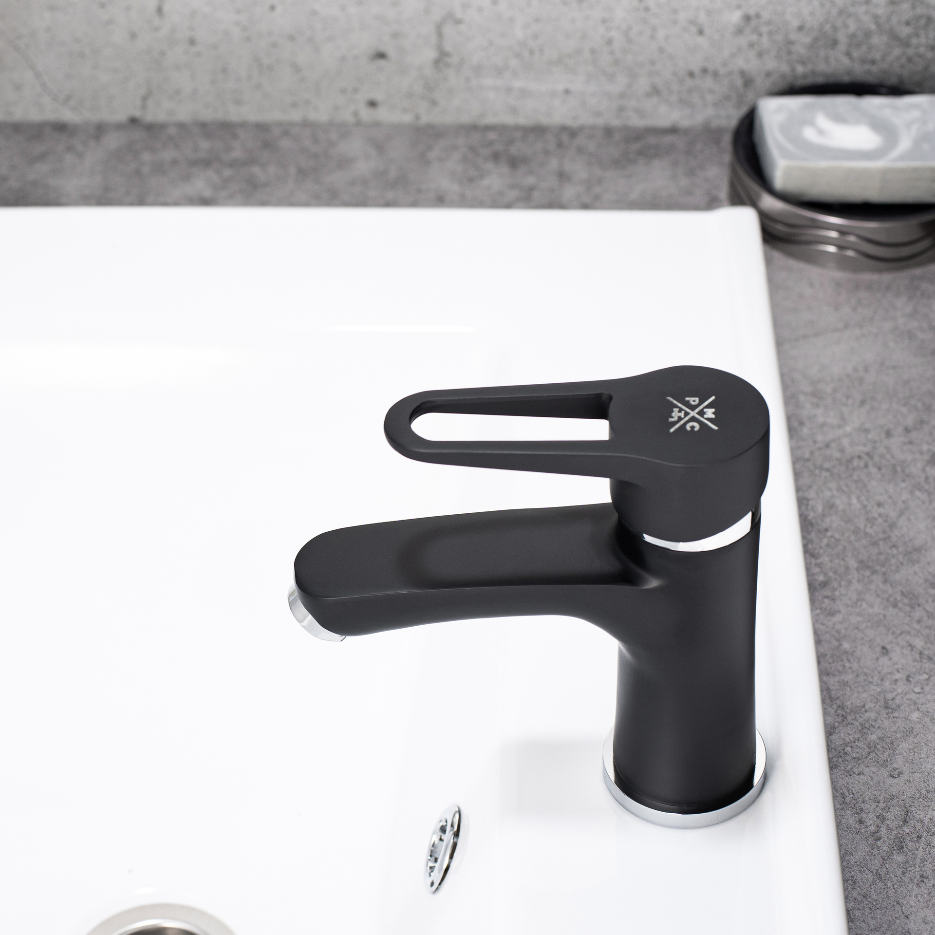 Смеситель для кухни РМС SL77BL-011F чёрный