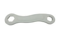 Ключ для пробок радиатора пластиковый белый