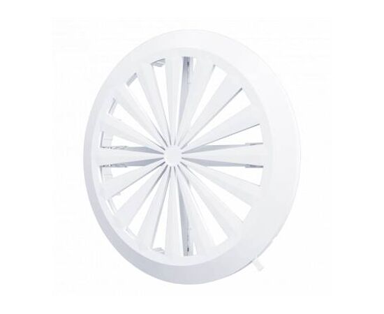 Решетка вентиляционная пластиковая регулируемая круглая Ф90-160 Эра 