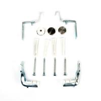 Комплект с кронштейнами для стальных радиаторов без ушек до 1700мм 2 кронштейна