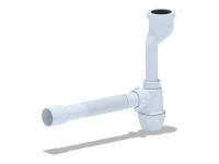 Сифон для писсуара АниПласт U0115 с выходом 40-50