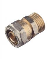 Соединение прямое 20 "3/4" НР для металлопластика