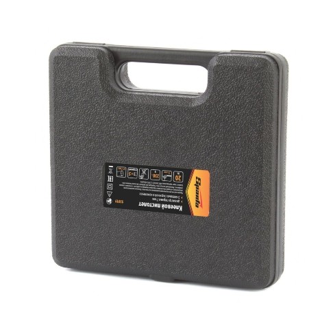 Пистолет Термоклеящий Ф7,0 SPARTA 20Вт в кейсе