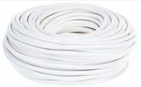 Провод ПВС 2х2,5 многожильный круглый белый ГОСТ