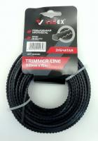 Леска для триммера VEBEX зубчатая 3мм/15м