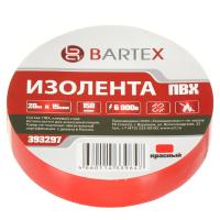 Изолента 15 мм*20 м BARTEX красная