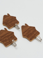 Крючки самоклеющиеся 3 шт. HOOK домик 