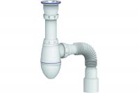 Сифон для умывальника 1 1/2 А 220 UNICORN с гофрой 