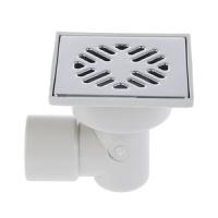 Трап TATPOLIMER 15*15 Ф50 горизонтальный нержавеющая решетка 