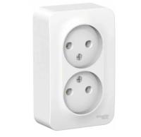 Розетка накладная двойная 16А BLANCA BLNRA000201