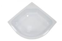 Душевой поддон 100*100 см средний акриловый полукруг "Тритон" ПД7