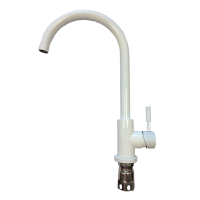 Смеситель для кухни LEMEN LA-9001W белый