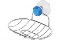 Мыльница на присосках "Рыжий кот" W2732A овальная бриллиант