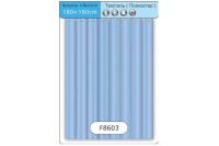 Шторка для ванной FRAP 8603 Голубая